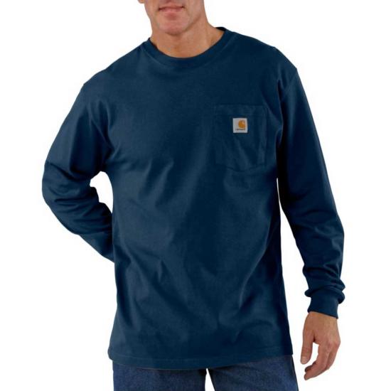 Carhartt Workwear Crewneck Pocket L/S Shirt